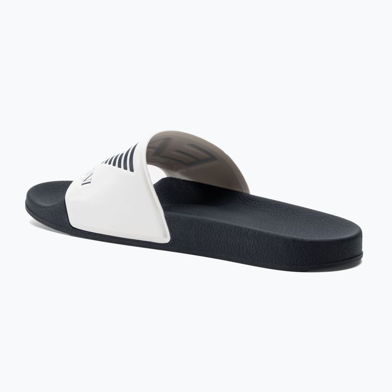 Šlepetės EA7 Emporio Armani Water Sports Visibility white/navy 3