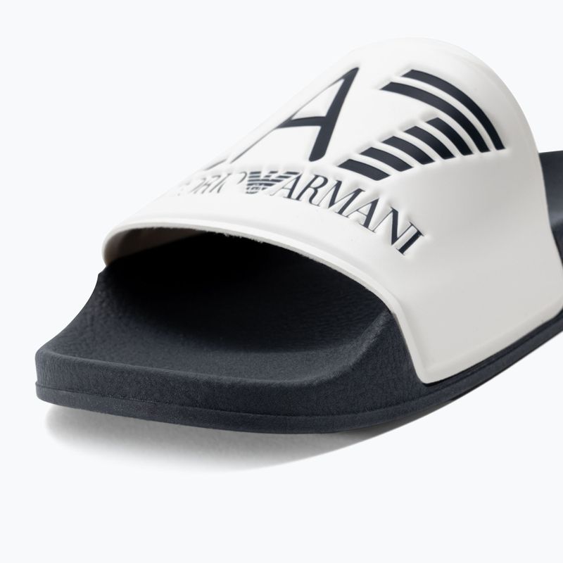 Šlepetės EA7 Emporio Armani Water Sports Visibility white/navy 7