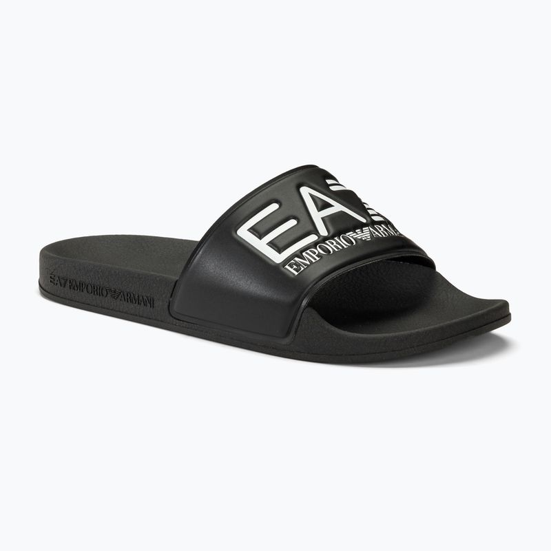 Šlepetės EA7 Emporio Armani Water Sports Visibility black