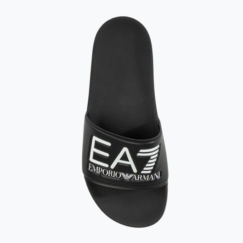 Šlepetės EA7 Emporio Armani Water Sports Visibility black 5