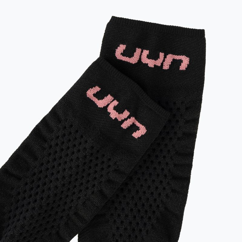 Moteriškos slidinėjimo kojinės UYN Ski One Pure Snow black/pink 4