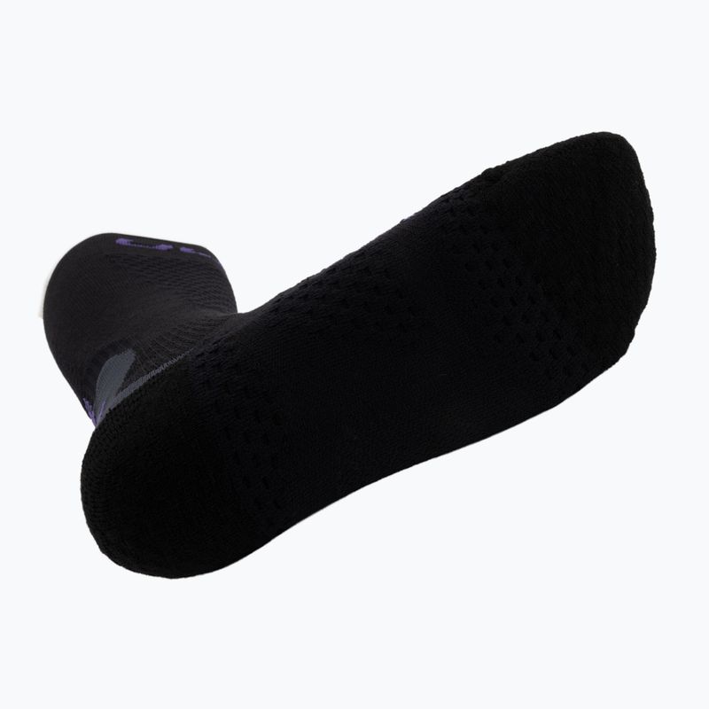 Moteriškos slidinėjimo kojinės UYN Ski One Alpine Merino Socks black/violet 4