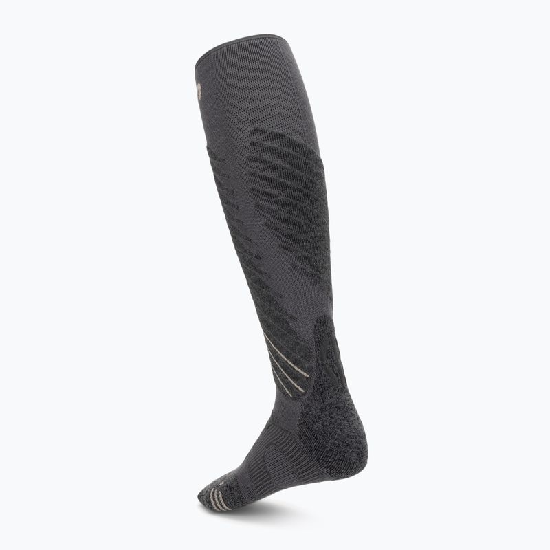 Vyriškos slidinėjimo kojinės UYN Ski One Comfort Fit grey/melange 2