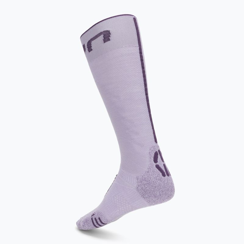 Moteriškos slidinėjimo kojinės Uyn Ski One Merino Socks lilac 2