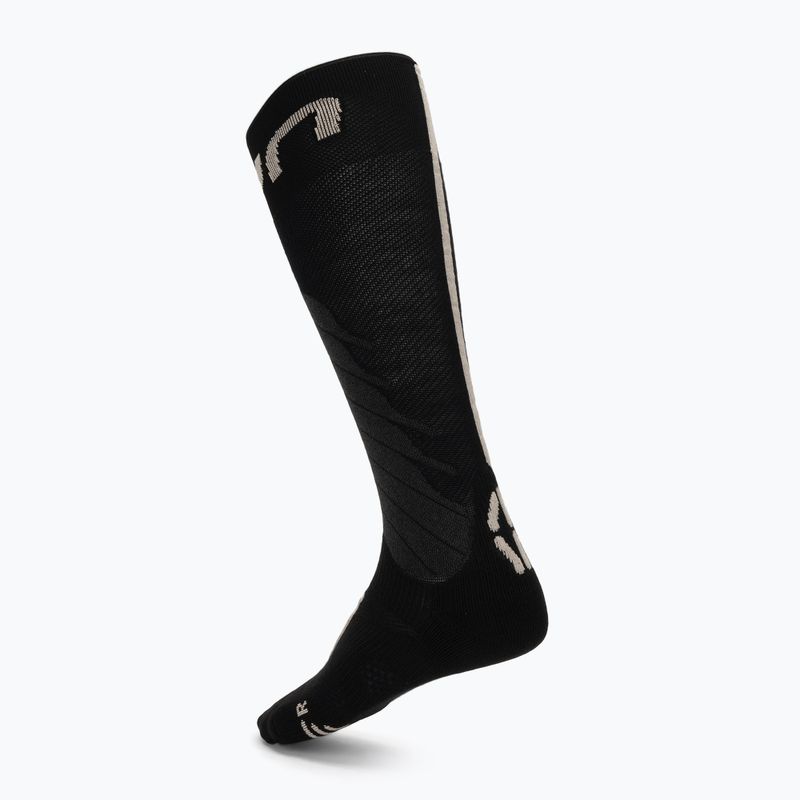 Moteriškos slidinėjimo kojinės Uyn Ski One Merino Socks black/beige 2