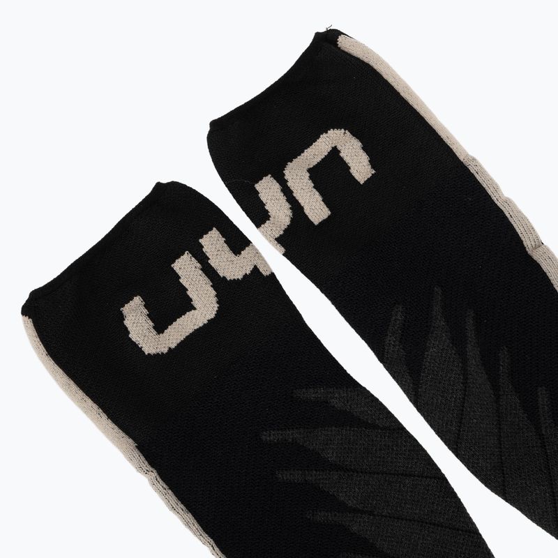 Moteriškos slidinėjimo kojinės Uyn Ski One Merino Socks black/beige 3