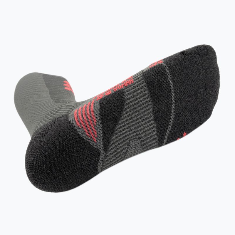 Moteriškos slidinėjimo kojinės UYN Ski Evo Race One grey/pink 4