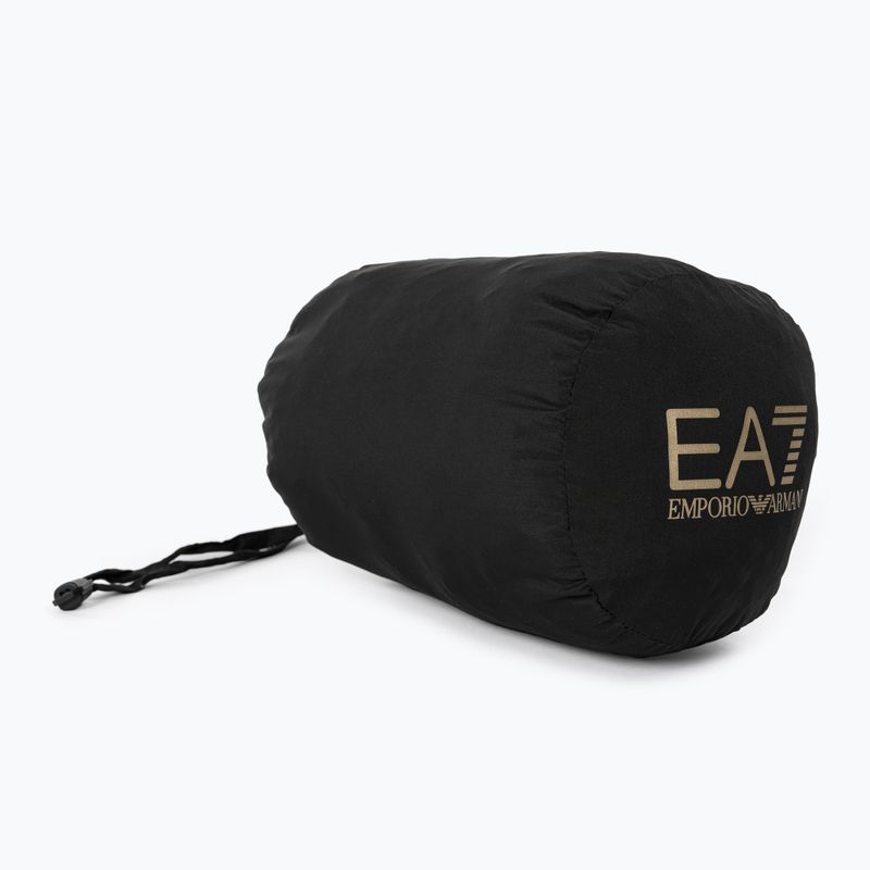 Moteriška striukė EA7 Emporio Armani Train Core Lady Eco Down Hoodie black/logo light gold 4