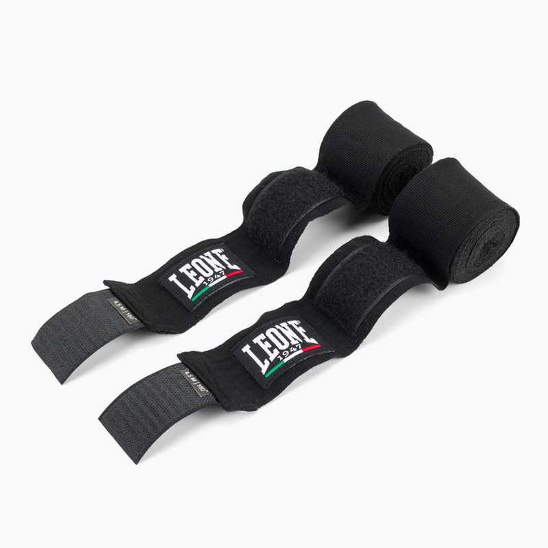 Bokso raiščiai LEONE 1947 Hand Wraps 450 cm black 2