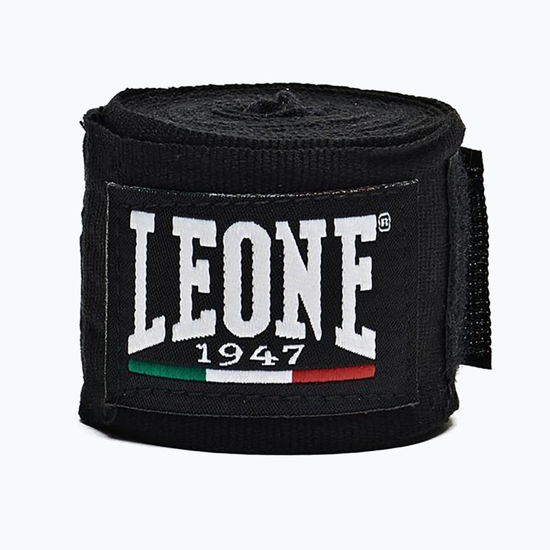 Boksininkų tvarsčiai LEONE 1947 Rankų apyrankės 450 cm juodos spalvos 5
