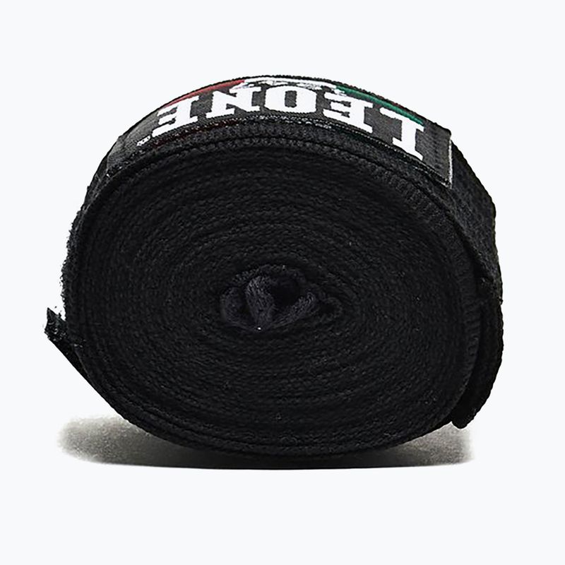 Bokso raiščiai LEONE 1947 Hand Wraps 450 cm black 6