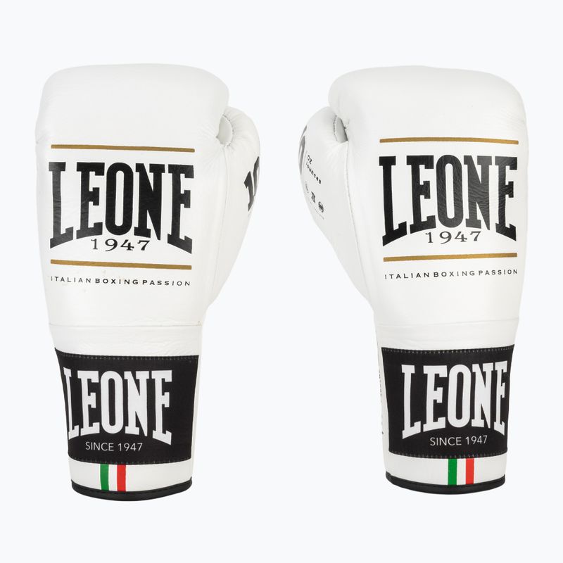 Bokso pirštinės LEONE 1947 Shock Plus white 2