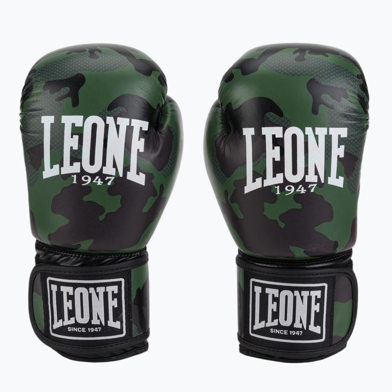 LEONE 1947 Camo žalios bokso pirštinės GN324