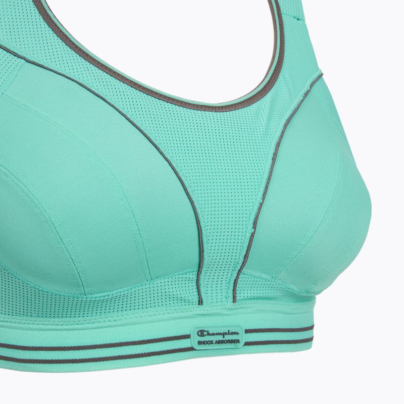 Sportinė liemenėlė Shock Absorber Ultimate Run Bra green 3