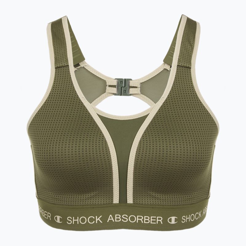 Sportinė liemenėlė Shock Absorber Ultimate Run Bra Padded khaki