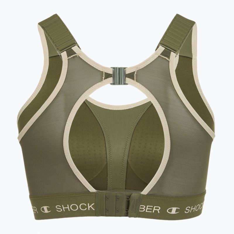 Sportinė liemenėlė Shock Absorber Ultimate Run Bra Padded khaki 2