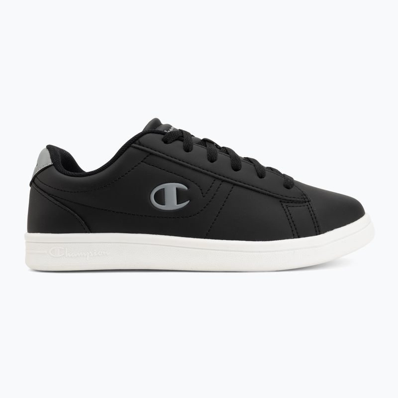 Vaikiški batai Champion Ace Court GS Low Cut new black/light grey 2