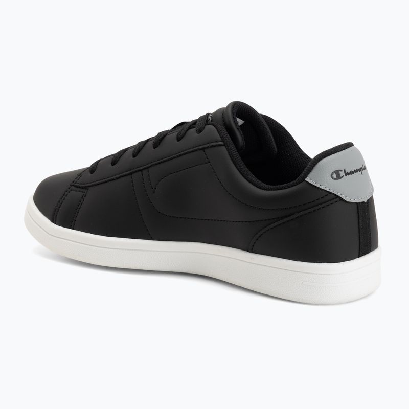 Vaikiški batai Champion Ace Court GS Low Cut new black/light grey 3