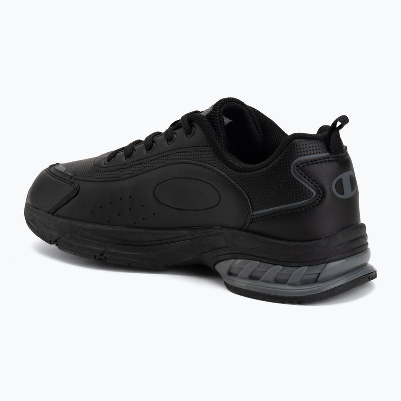 Vaikiški batai Champion Eagle Run GS Low Cut triple black 3