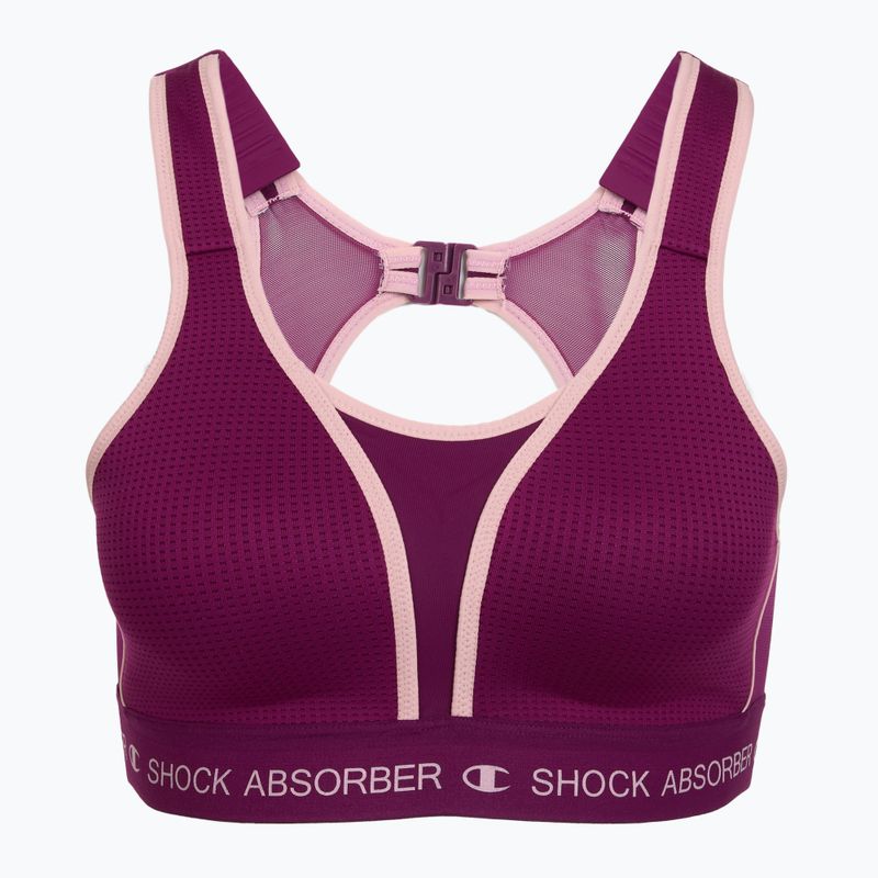 Sportinė liemenėlė Shock Absorber Ultimate Run Bra Padded deep purple