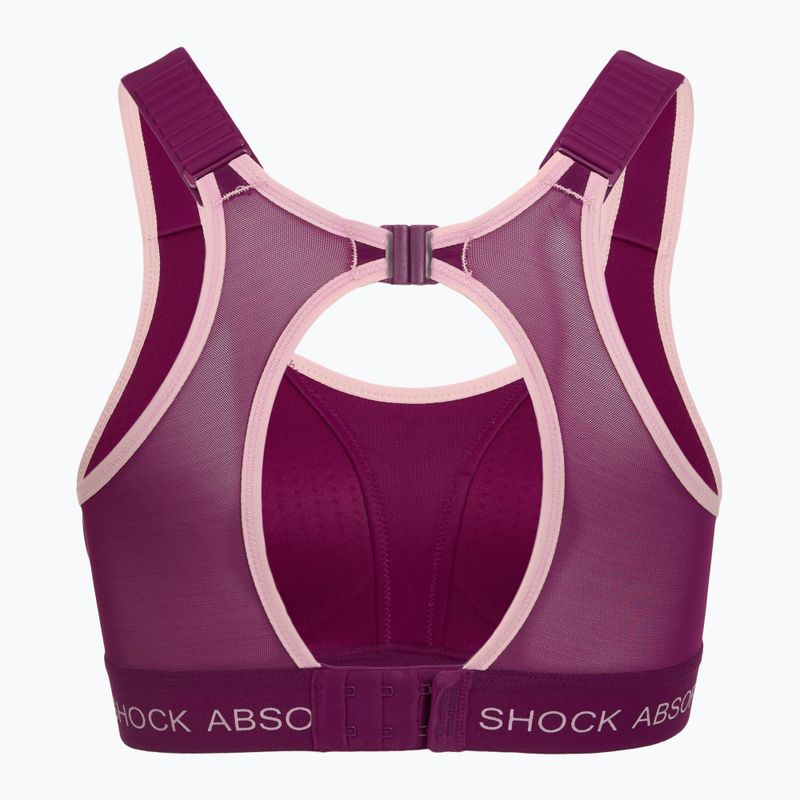 Sportinė liemenėlė Shock Absorber Ultimate Run Bra Padded deep purple 2