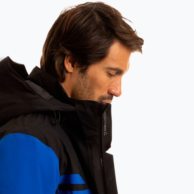 Vyriška slidinėjimo striukė Fischer Cascade prince blue 4