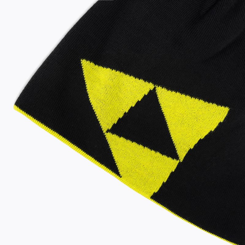 Žieminė kepurė Fischer Logo Reversible Beanie fisher yellow 3
