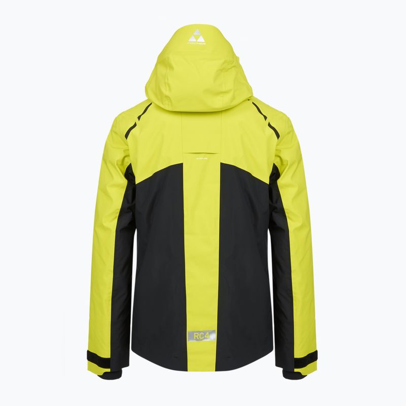 Vyriška slidinėjimo striukė Fischer RC4 fisher yellow 2