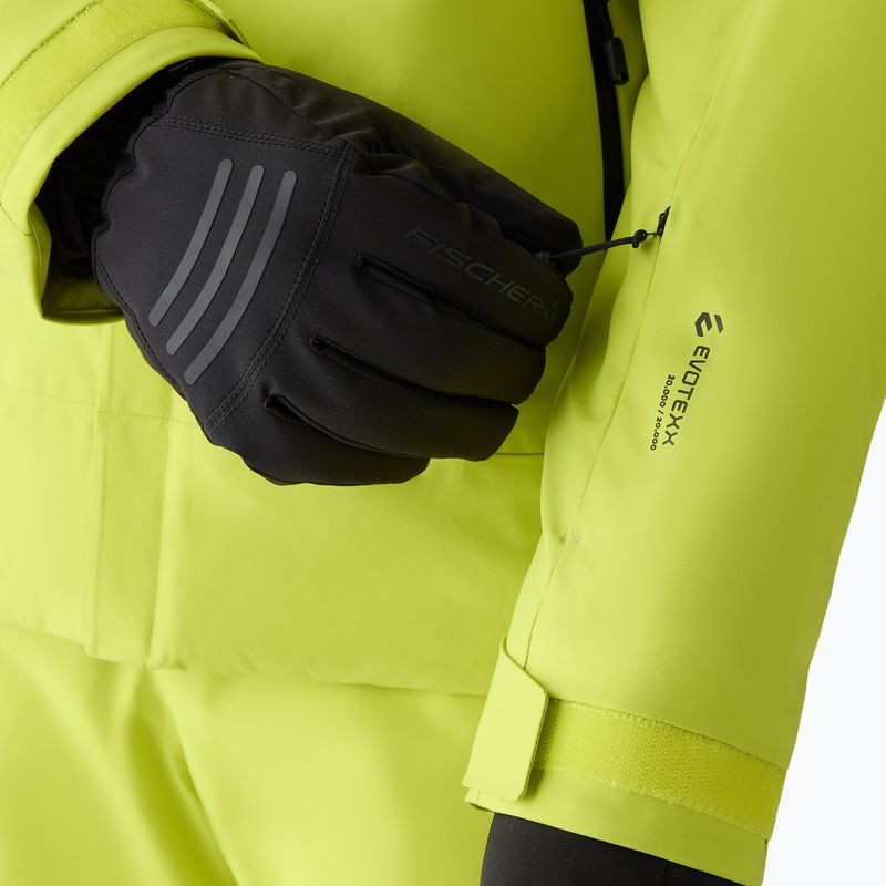 Vyriška slidinėjimo striukė Fischer Rush Jacket fischer yellow 5
