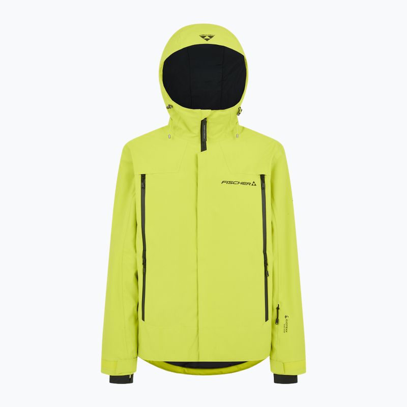 Vyriška slidinėjimo striukė Fischer Rush Jacket fischer yellow 6