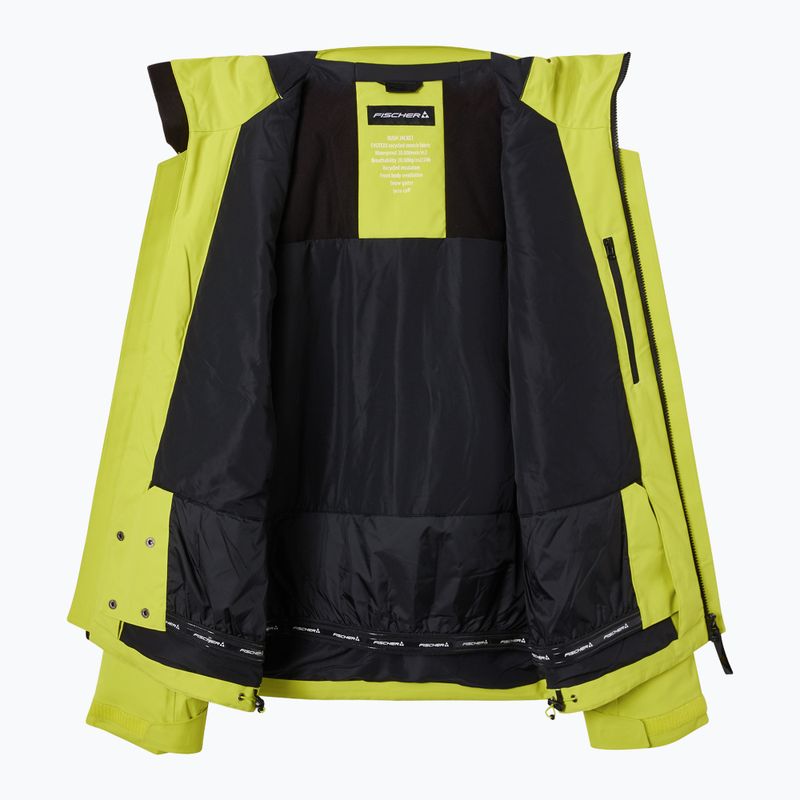 Vyriška slidinėjimo striukė Fischer Rush Jacket fischer yellow 8
