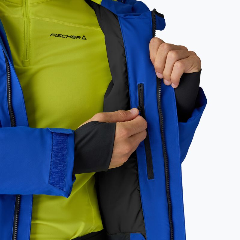 Vyriška slidinėjimo striukė Fischer Rush Jacket royal blue 5