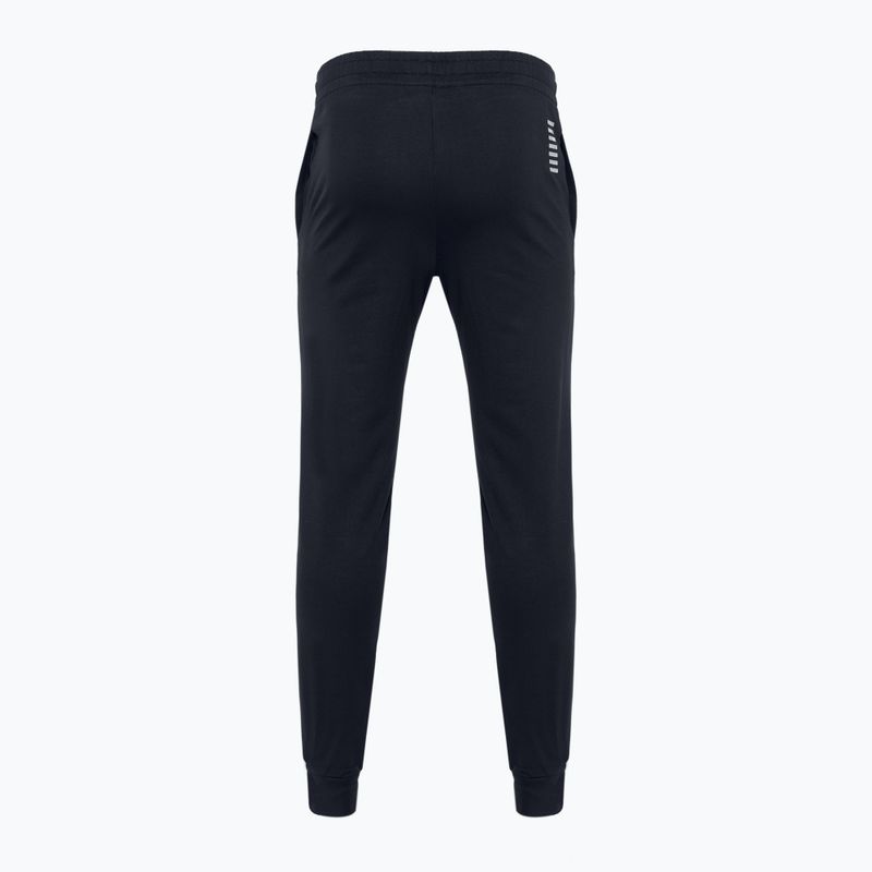 Vyriškos kelnės EA7 Emporio Armani Train Core ID Coft Slim night blue/silver logo 2