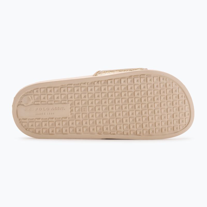 Moteriškos šlepetės U.S. Polo Assn. IVY002A gold 4