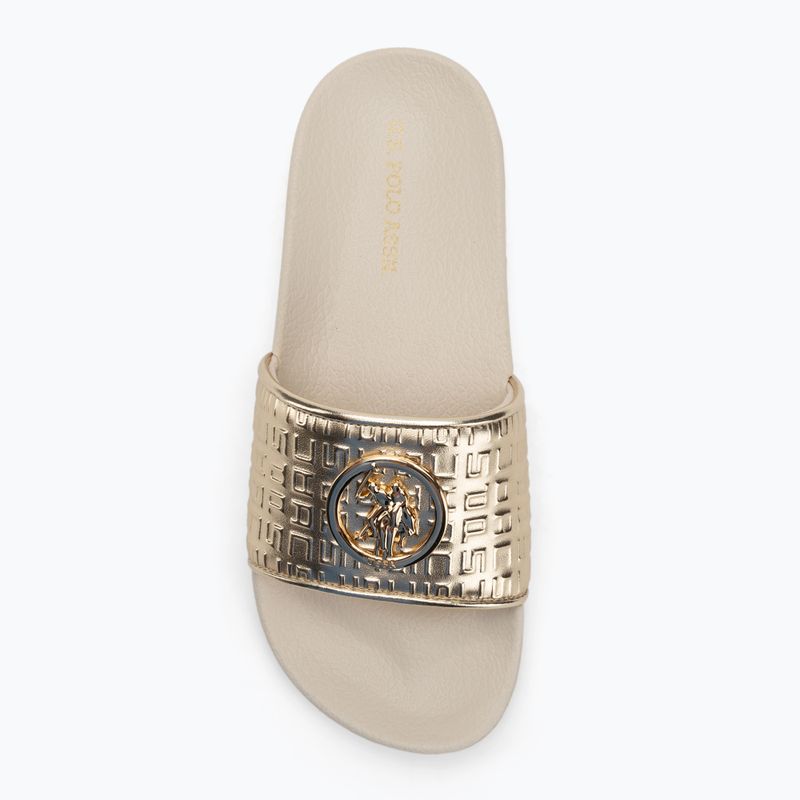Moteriškos šlepetės U.S.Polo Assn IVY002B gold 5
