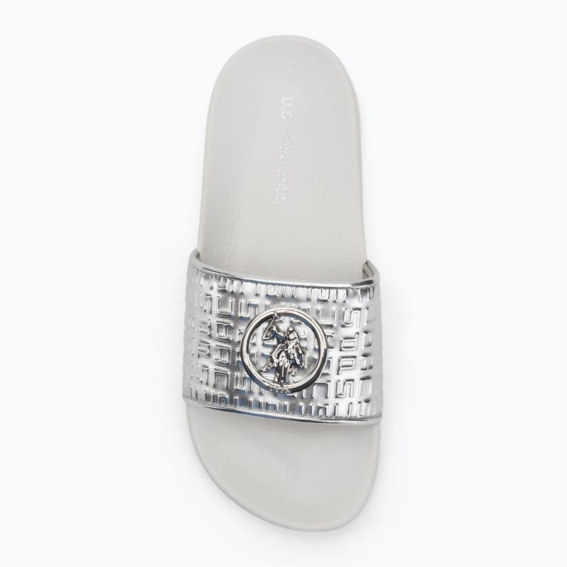 Moteriškos šlepetės U.S.Polo Assn IVY002B silver 5