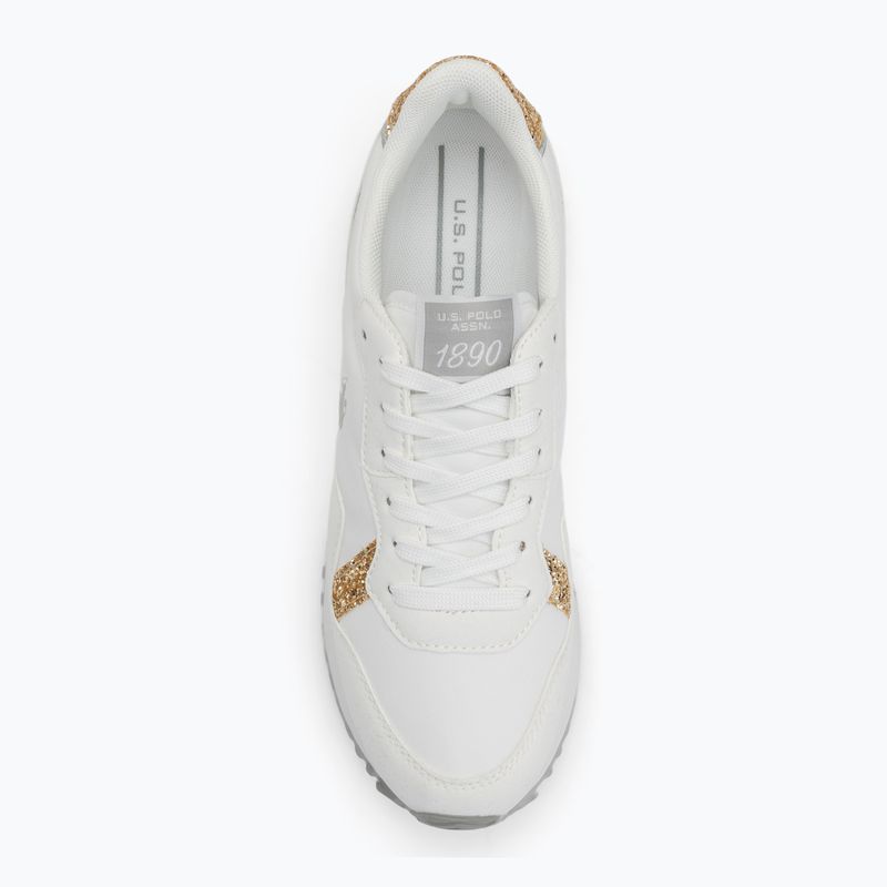 Moteriški batai U.S. Polo Assn. BAYLE003C white/gold 5