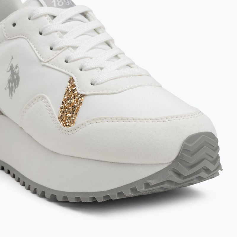 Moteriški batai U.S. Polo Assn. BAYLE003C white/gold 7