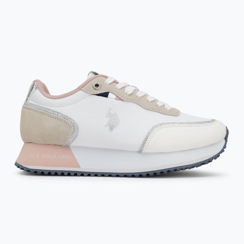 Moteriški batai U.S. Polo Assn. SACHA007 white/pink 2