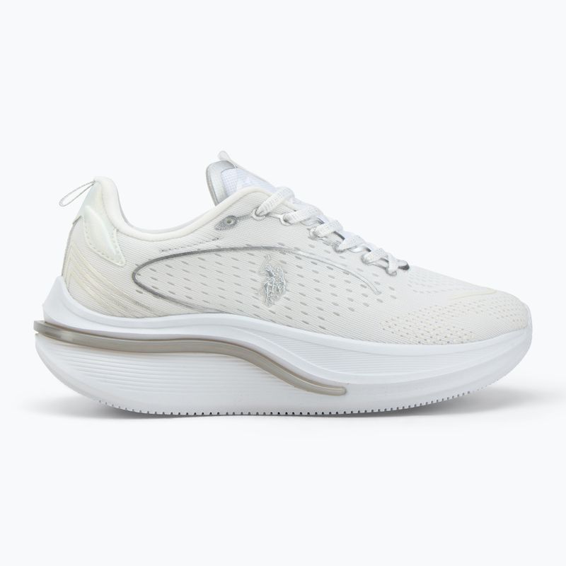 Moteriški batai U.S. Polo Assn. CLAUDE004 white/silver 2