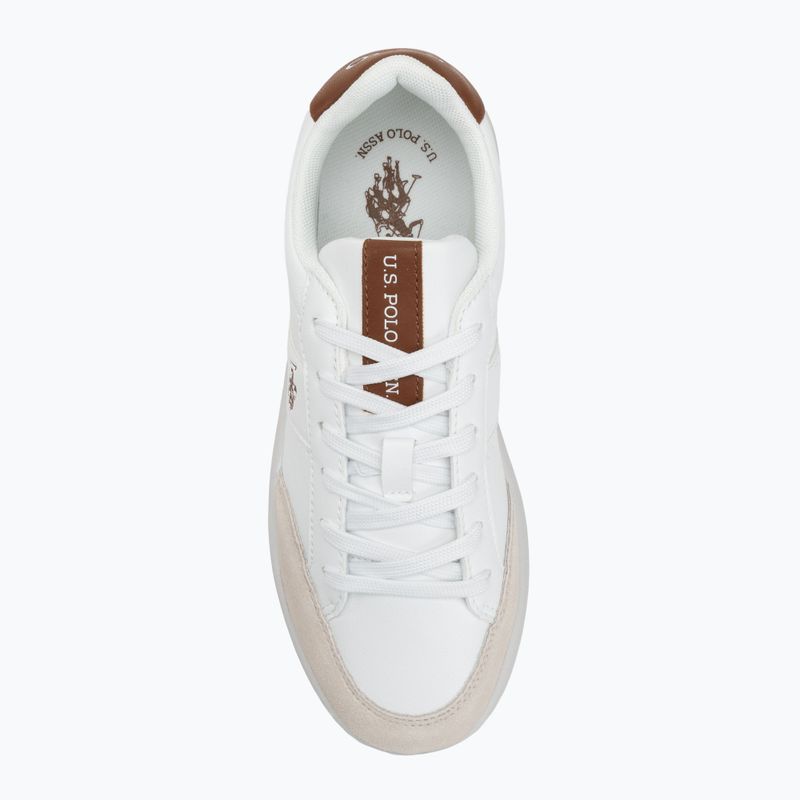 Vyriški batai U.S. Polo Assn. CODY003B white/light brown 5