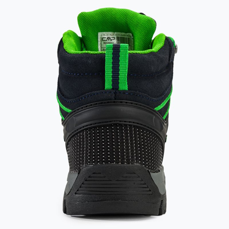 Vaikiški žygio batai CMP Rigel Mid blue/gecko 6