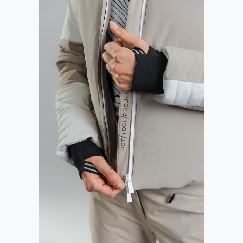 Moteriška slidinėjimo striukė DOTOUT Flow crockery/barely blue 6