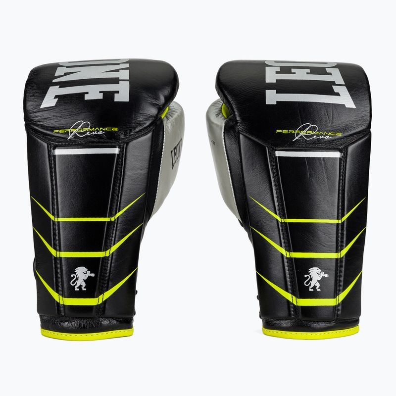 Bokso pirštinės LEONE 1947 Revo Performance Fluo black 2