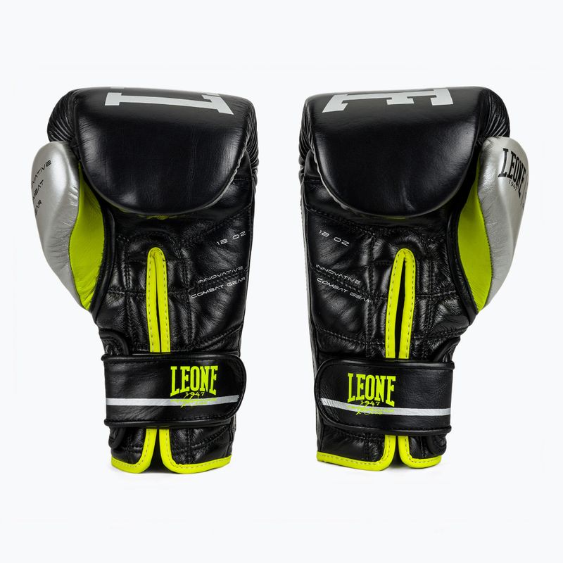 Bokso pirštinės LEONE 1947 Revo Performance Fluo black 3