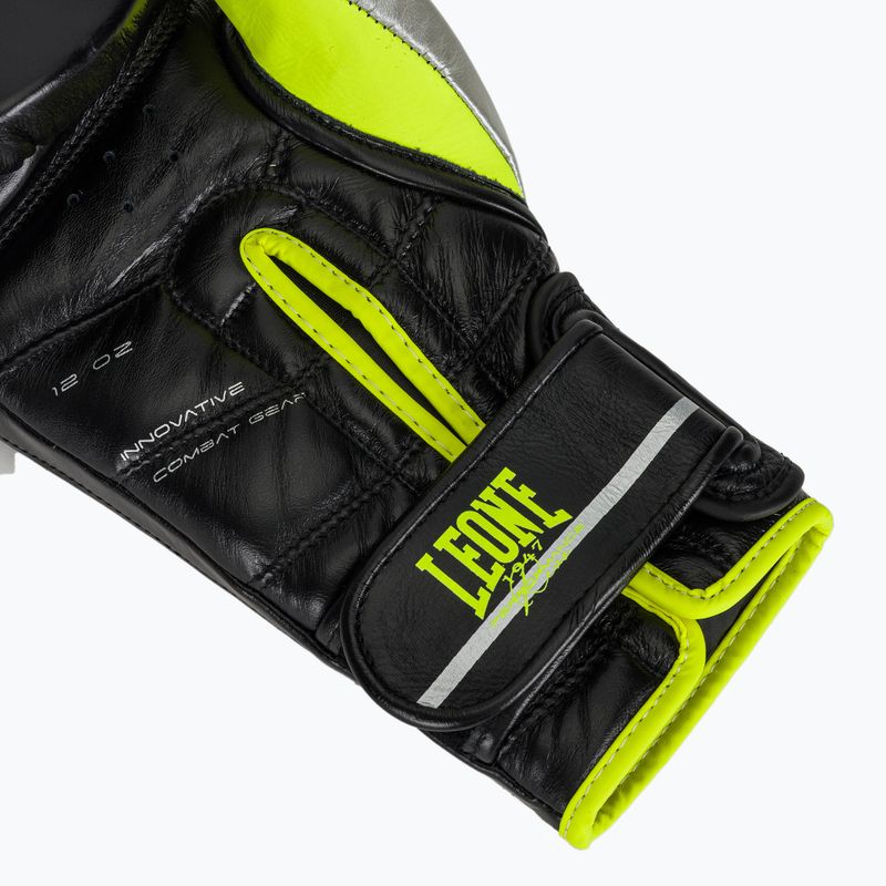 Bokso pirštinės LEONE 1947 Revo Performance Fluo black 6