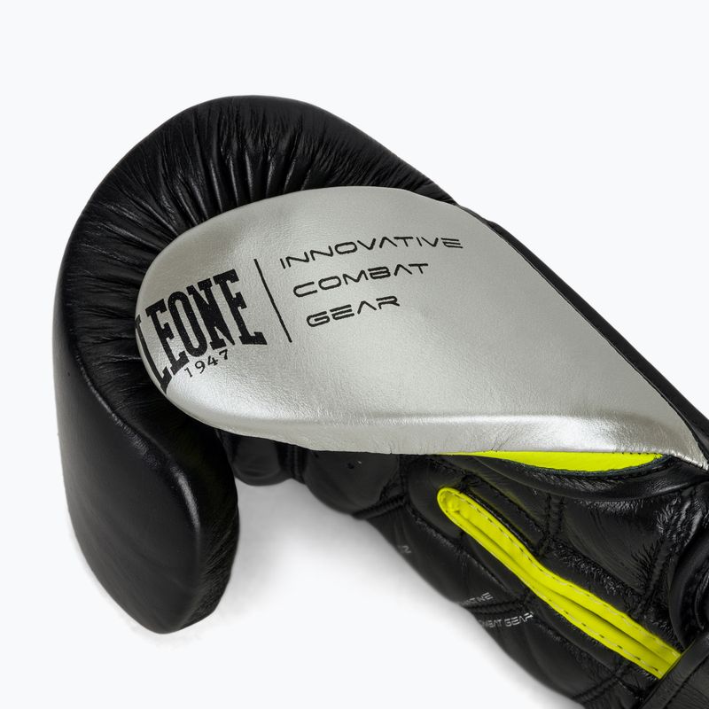 Bokso pirštinės LEONE 1947 Revo Performance Fluo black 7