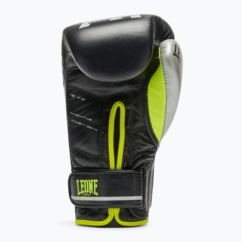 Bokso pirštinės LEONE 1947 Revo Performance Fluo black 3