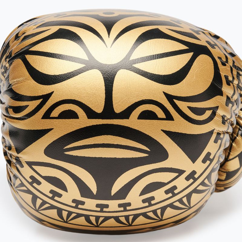 Bokso pirštinės LEONE 1947 Haka black/gold 8