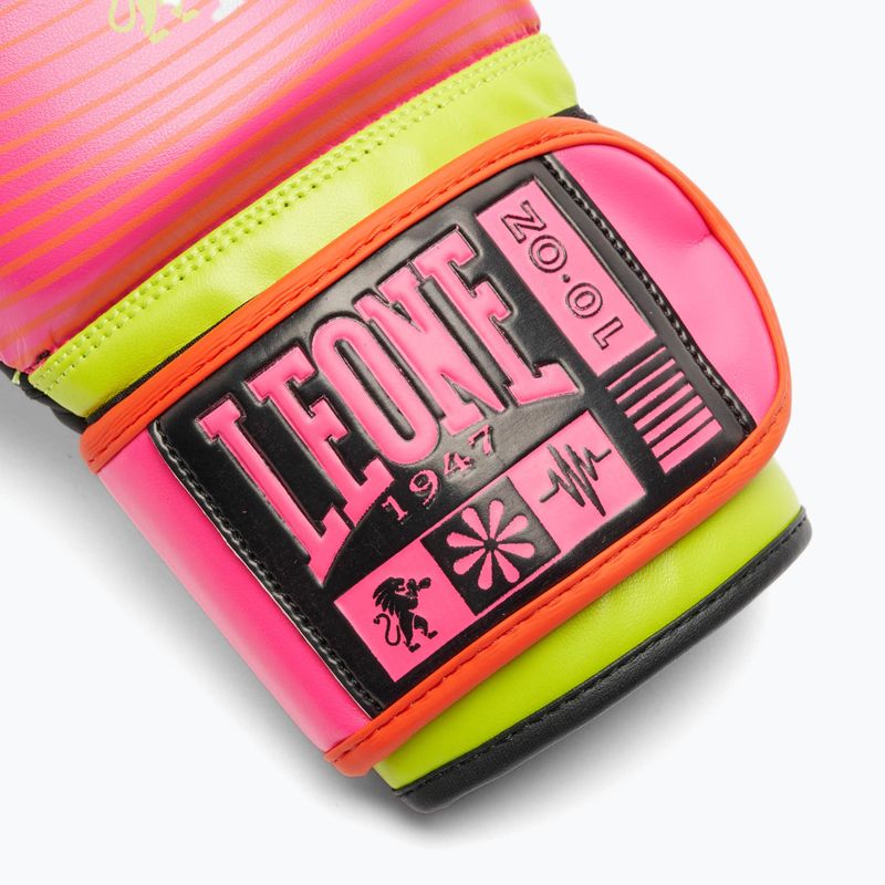 Bokso pirštinės LEONE 1947 Waves rosa 7